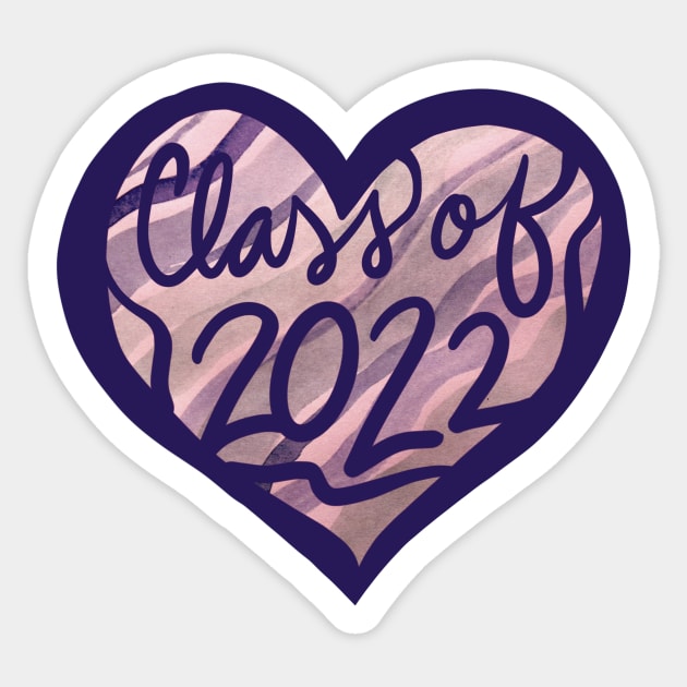 Class of 2022 Sticker by bubbsnugg